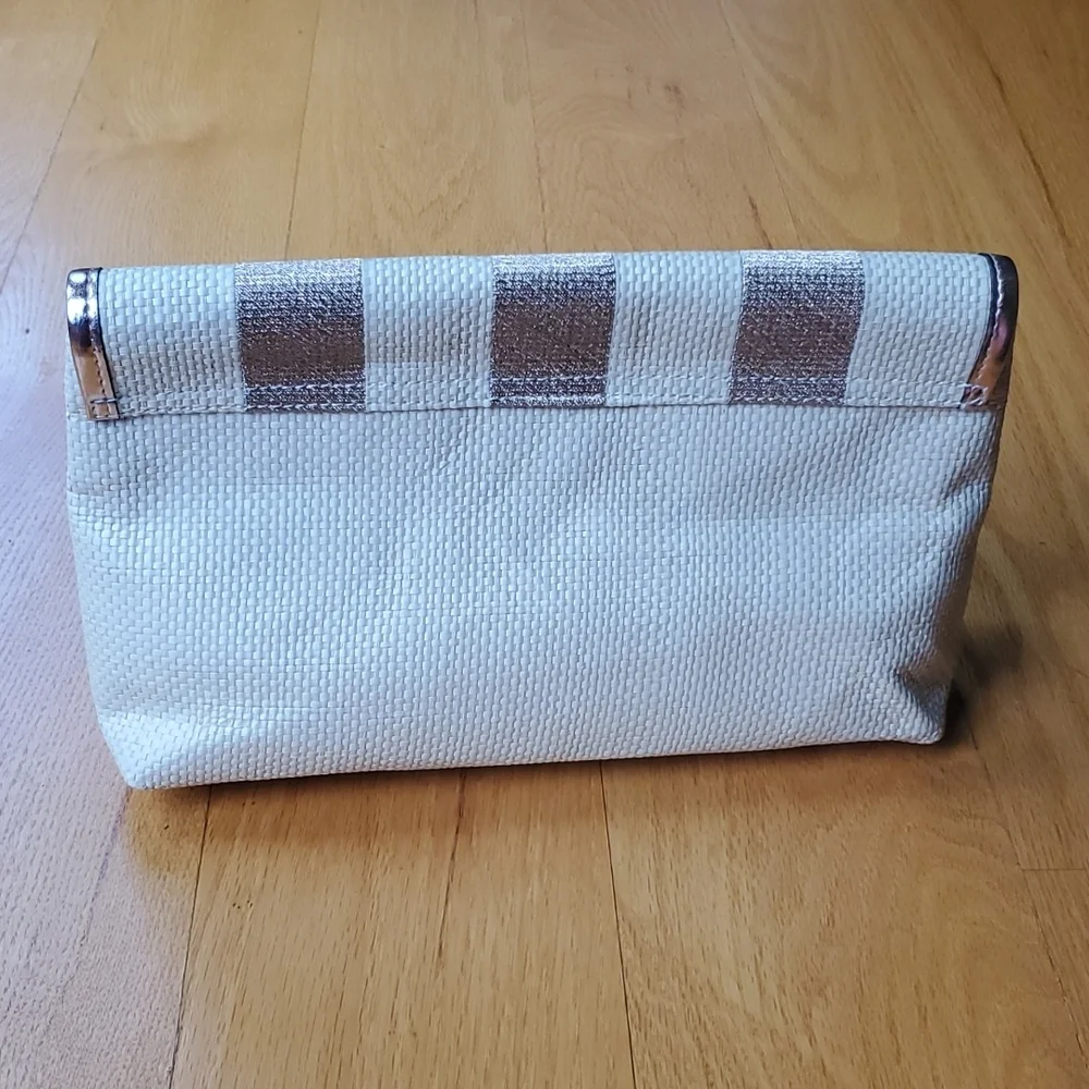 Victoria's Secret Straw Clutch NWT
